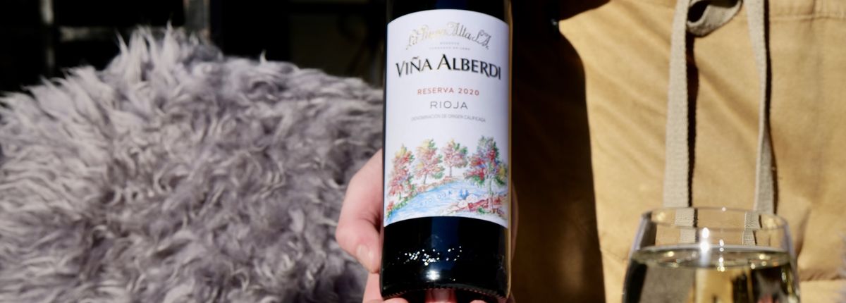 Rioja Viña Alberdi serveras till tapas på La Roche i Malmö